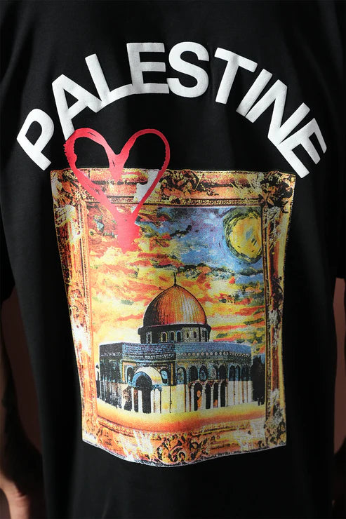 PALESTINA T-SHIRT BLACK