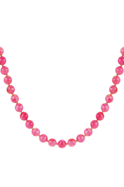 Cute Beaded Short Necklace for Spring/Summer