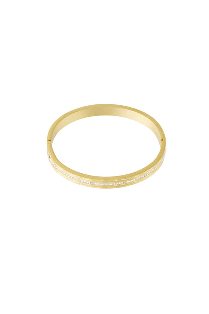 Stylish Stainless Steel Irregular Bangle for Everyday Wear