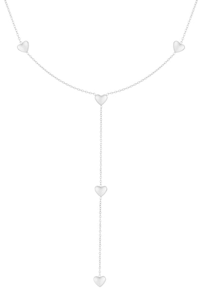 Elegant Heart Pendant Necklace, All Fit, Casual & Stylish