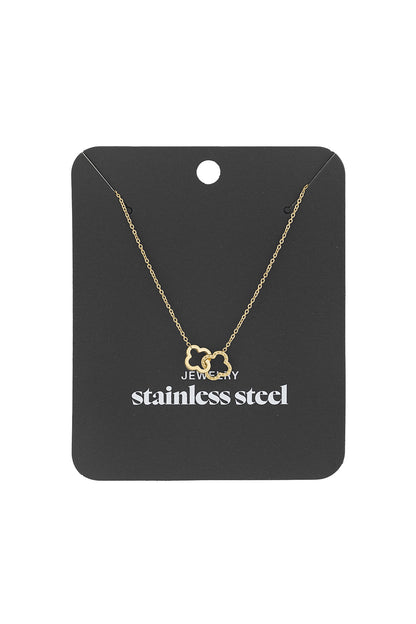 Elegant Clover Pendant Necklace for Everyday Wear