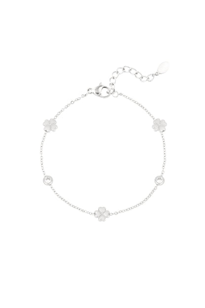 Elegant Stainless Steel Charm Bracelets in Silver & Gold