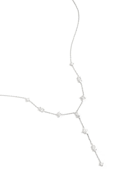 Elegant Stainless Steel Pendant Necklace - Silver & Gold