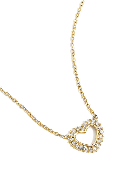 Elegant Heart Pendant Necklace for Daily Wear
