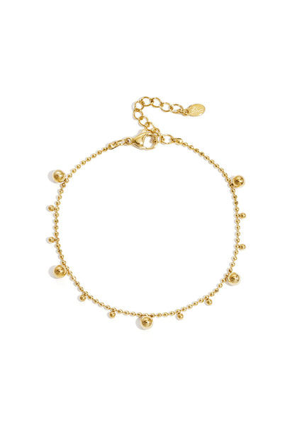 Elegant Polka Dot Chain Bracelet for Everyday Style