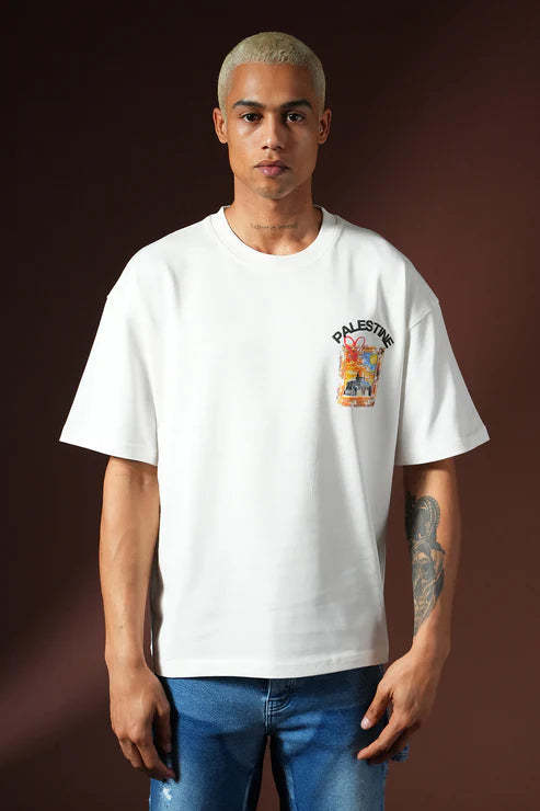 PALESTINA T-SHIRT WHITE