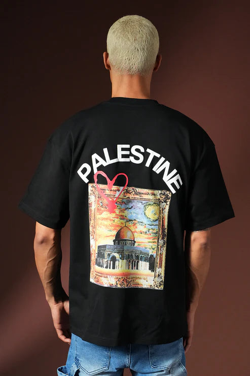 PALESTINA T-SHIRT BLACK