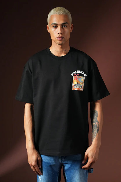 PALESTINA T-SHIRT BLACK