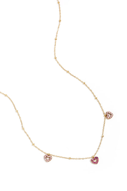 Elegant Gold Heart Pendant Necklace for Everyday Wear